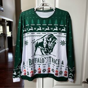 Buffalo Trace Bourbon Ugly Christmas Sweater